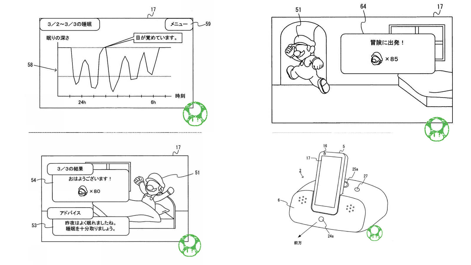 Nový patent Nintenda: zařízení, které pohlídá váš spánek a potěší vůněmi 1