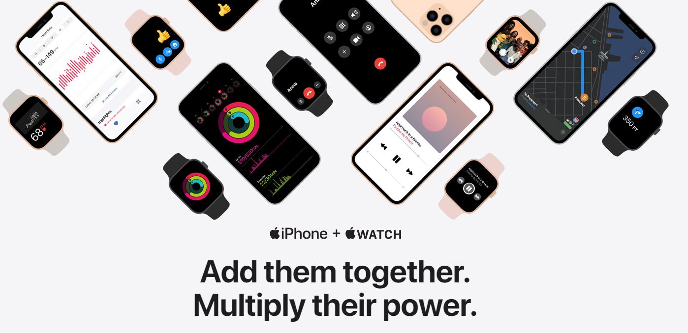 Skvělý pár. Apple Watch a iPhone násobí svoji sílu, ukazuje Apple 1