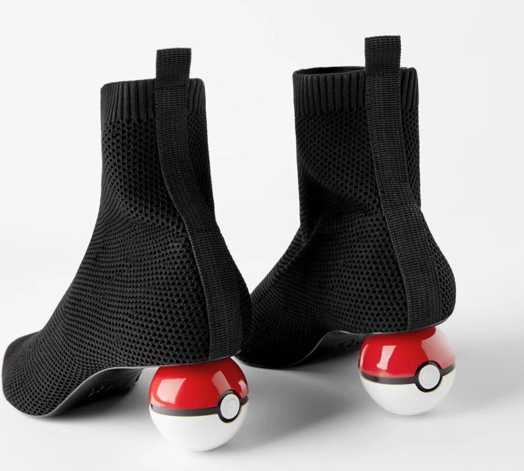 Zara začne brzy prodávat botičky Pokémon s podpadky v podobě pokéballu 2