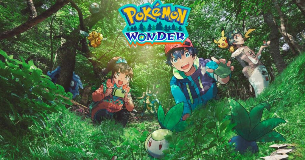 Pokémon Wonder je japonská atrakce, v níž hledáte Pokémony v rozlehlém lese 2