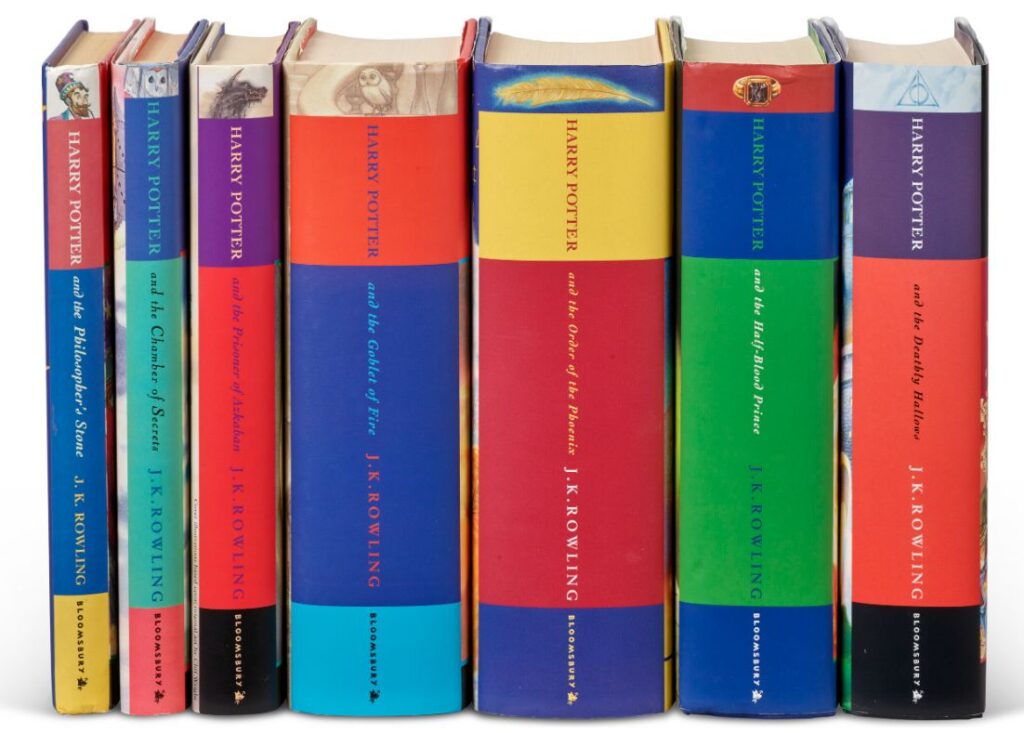 Harry Potter - aukce knih