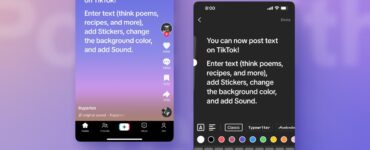 Také TikTok spouští textové příspěvky, aby porazil Twitter 4